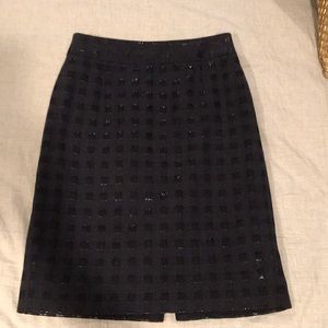 Banana Republic Navy Skirt